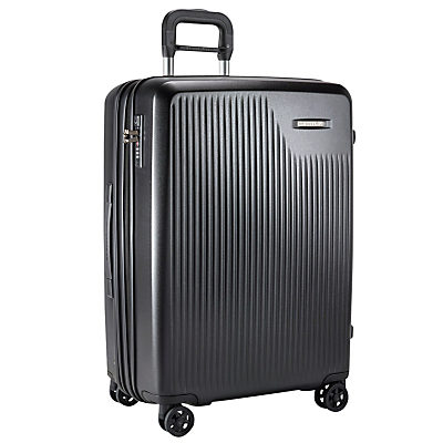 Briggs & Riley Sympatico 4-Wheel Expandable Medium Suitcase, Black